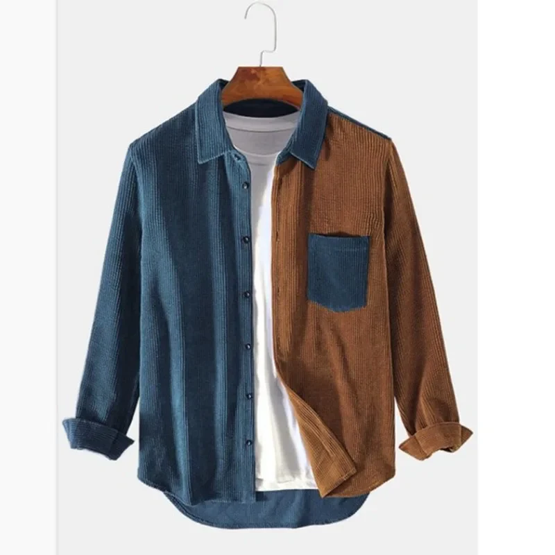 Splice Corduroy Button-Up - Image 5