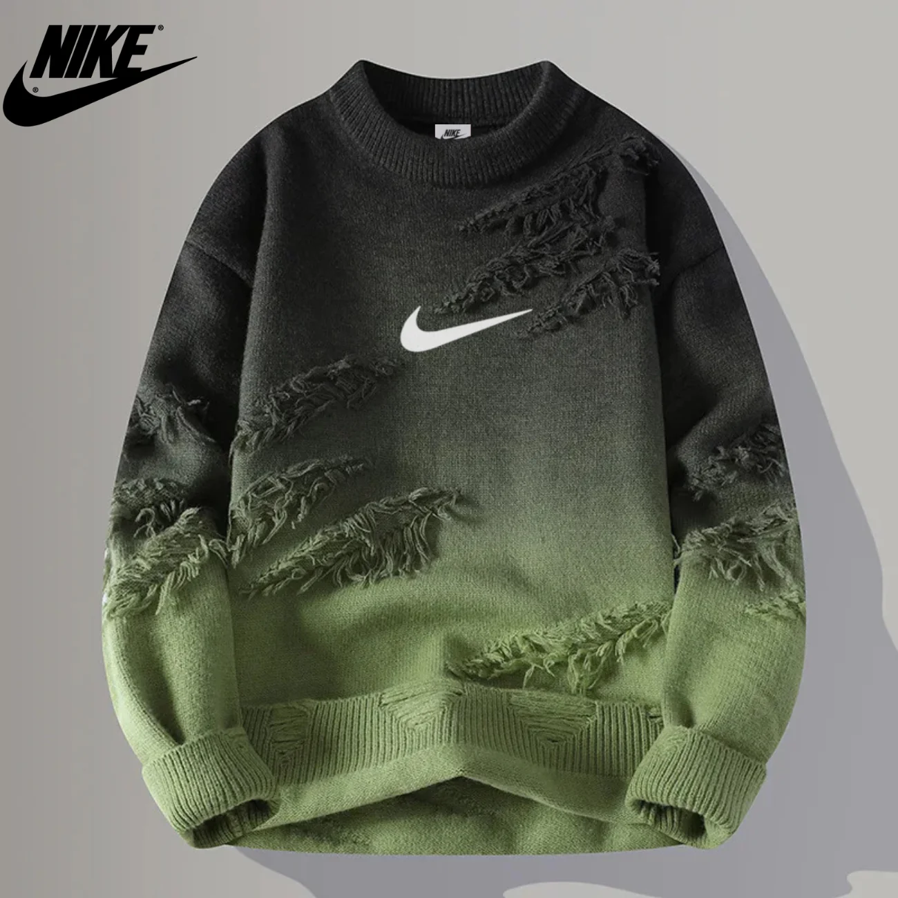 2026 Urban Fade Distressed Crewneck || Clearance Sale - Image 3