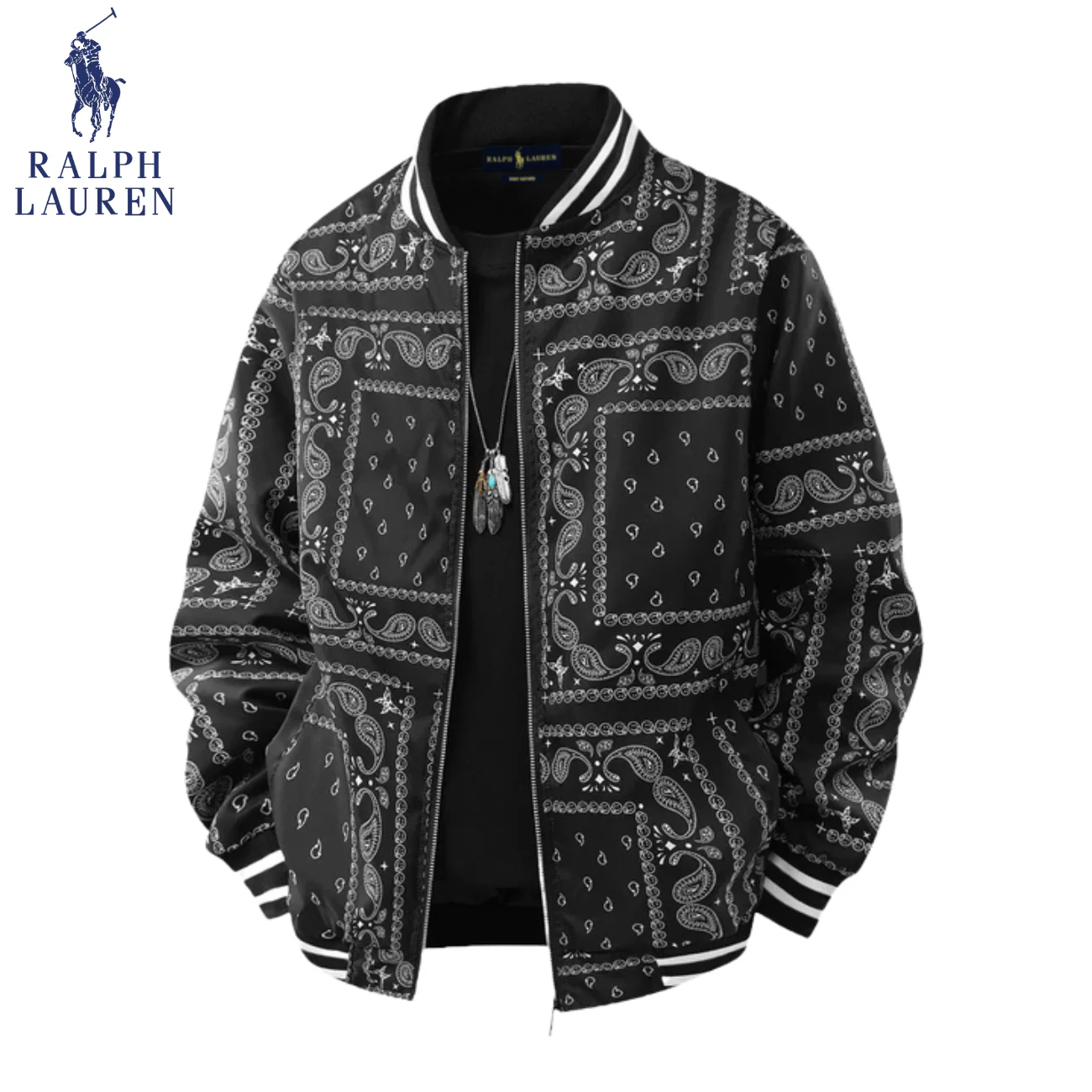 Urban Paisley Statement Jacket || Clearance Sale