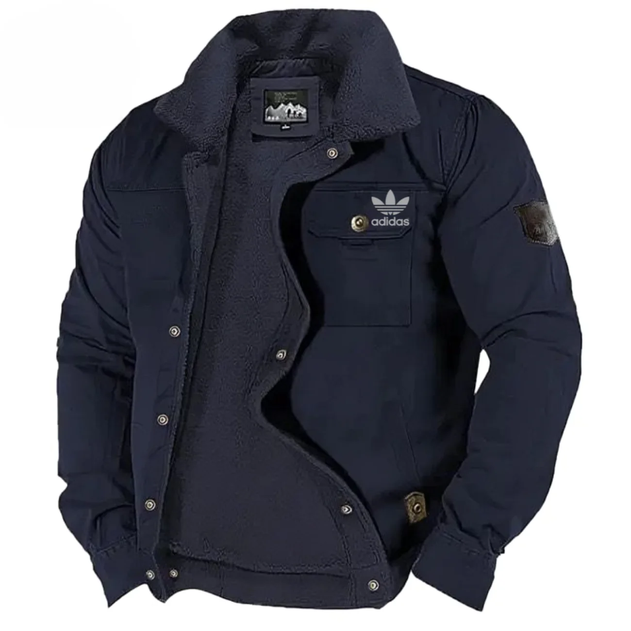 Urban Sherpa-Lined Utility Jacket - Clearance Sale