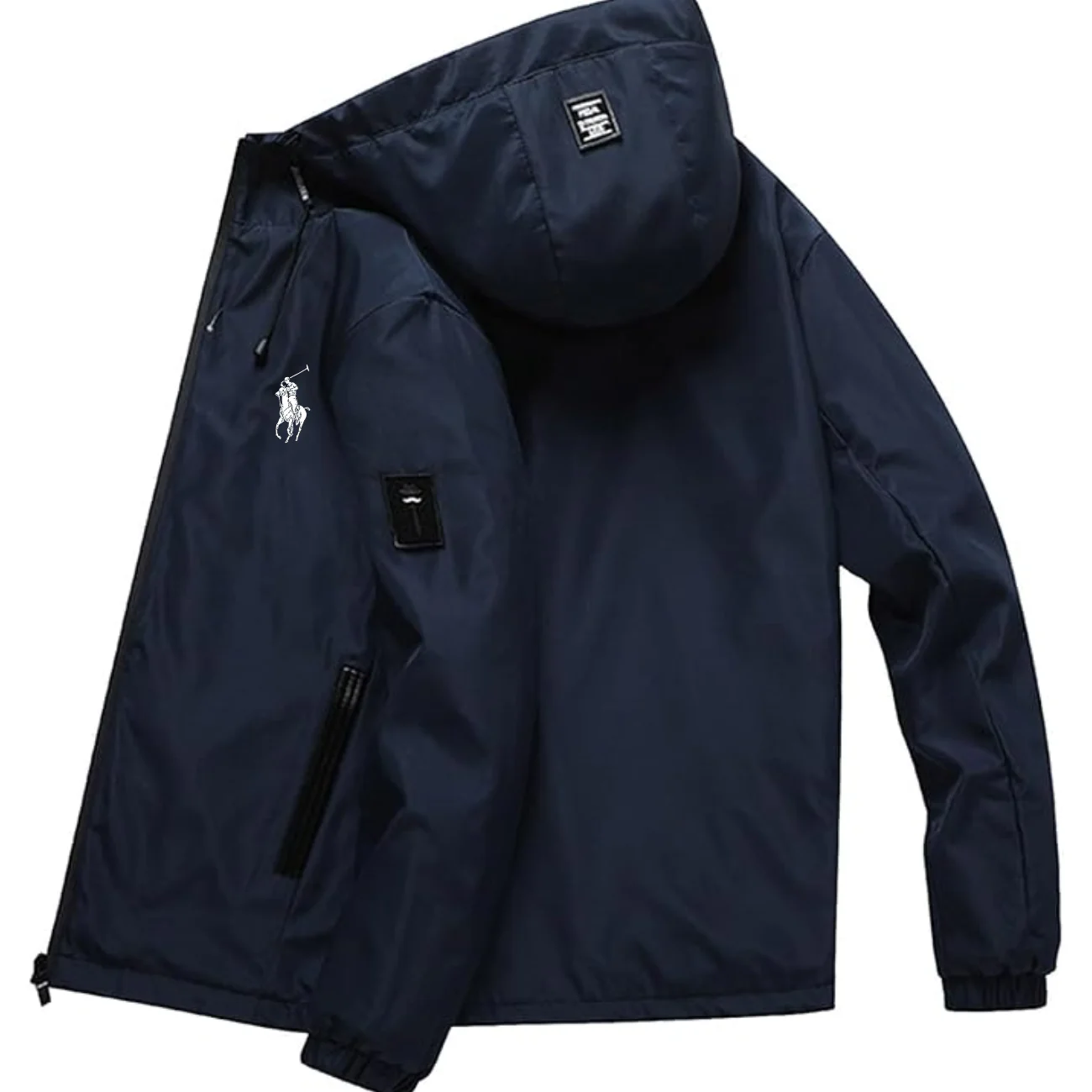 Urban-Style Technical Hooded Jacket - Image 2