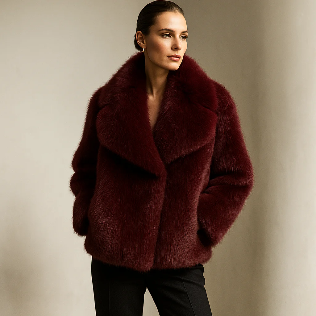 Valentina Oversized Faux Fur Coat - Image 3