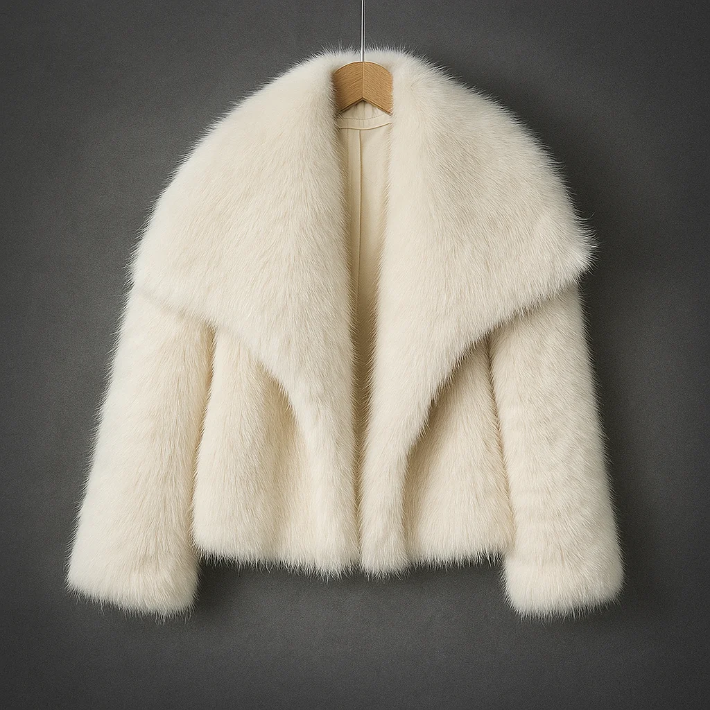 Valentina Oversized Faux Fur Coat - Image 4