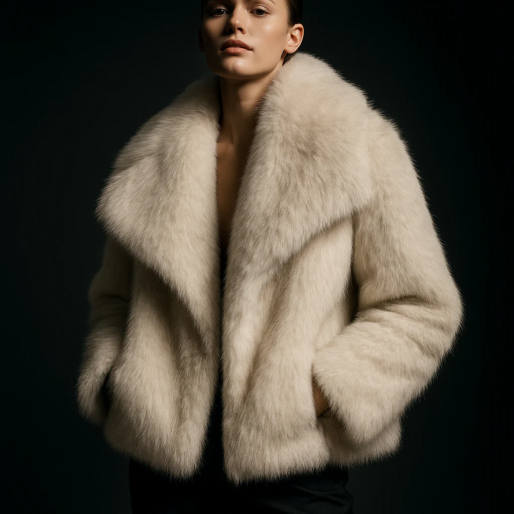 Valentina Oversized Faux Fur Coat - Image 6