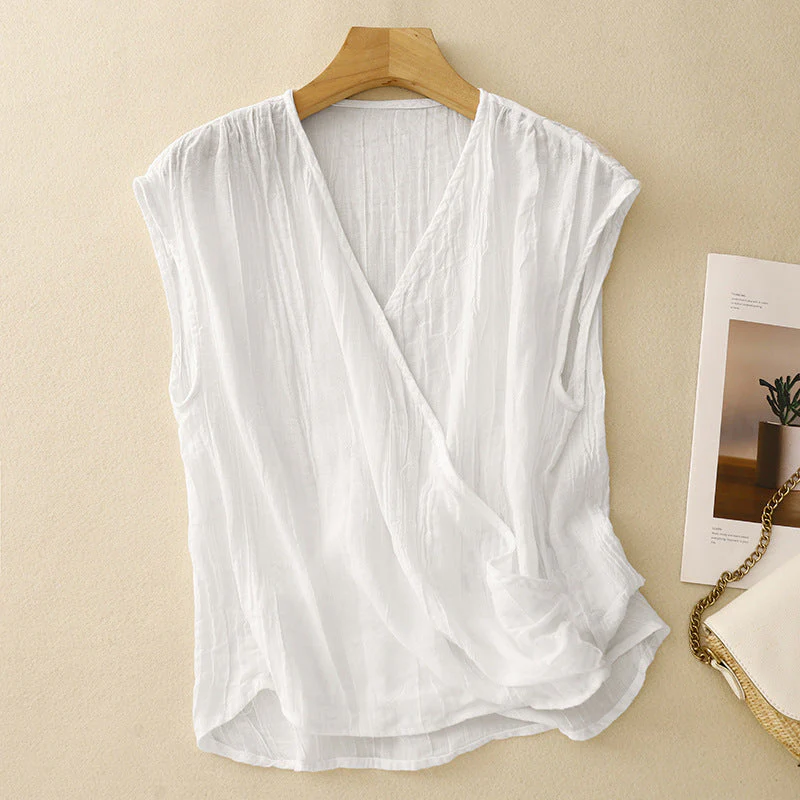 VENESSA LINEN TOP - Image 3
