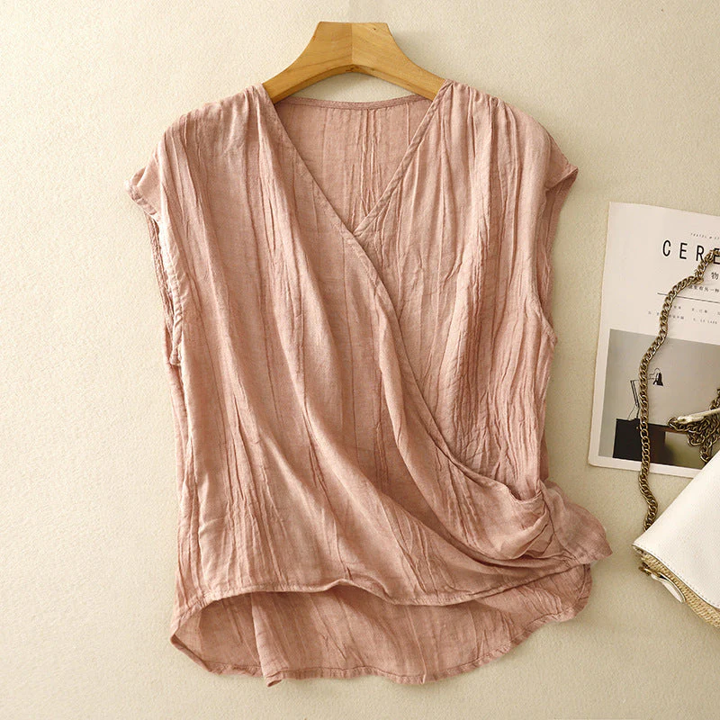 VENESSA LINEN TOP - Image 5