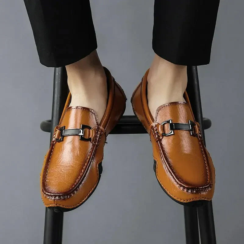 Verano Classic Leather Loafers - Image 4