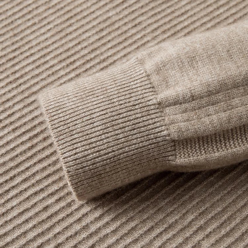Verano Wool Half-Zip Sweater - Image 8