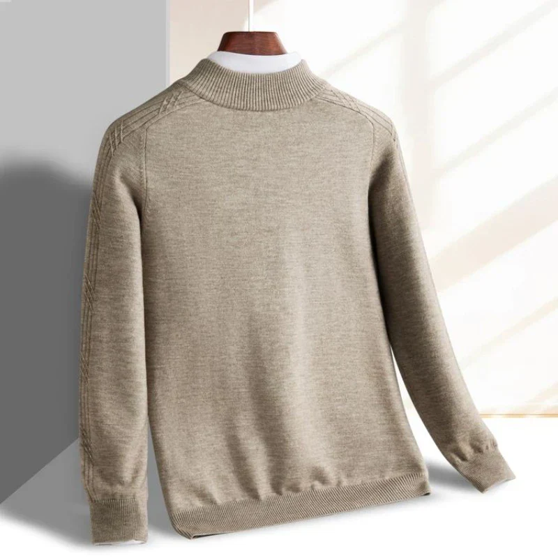 Verano Wool Half-Zip Sweater - Image 9