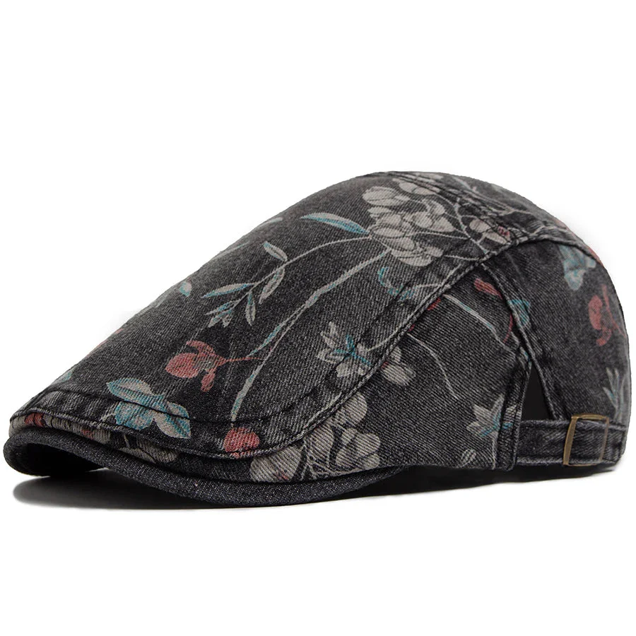 Vintage Denim Flat Cap - Image 5