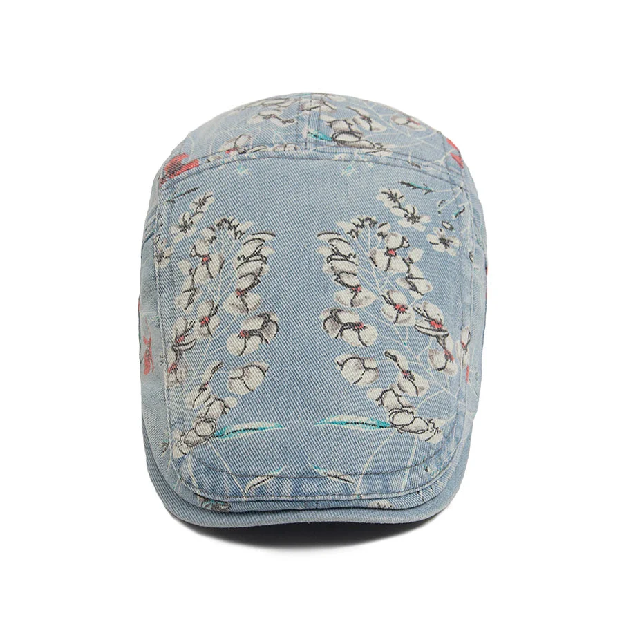 Vintage Denim Flat Cap - Image 6