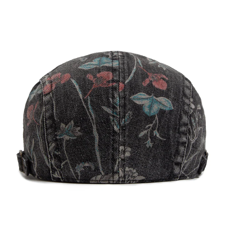 Vintage Denim Flat Cap - Image 8