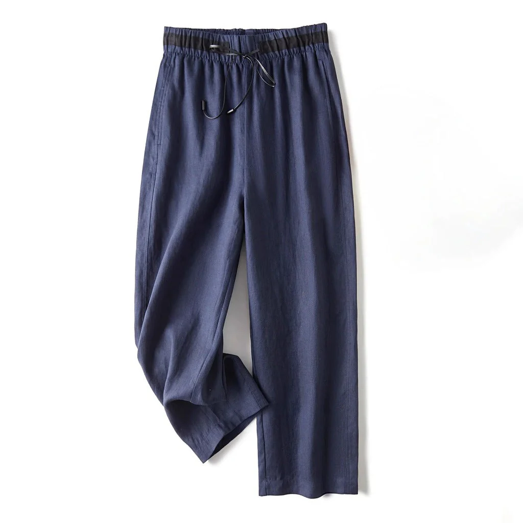VIOLET LINEN PANTS - Image 2
