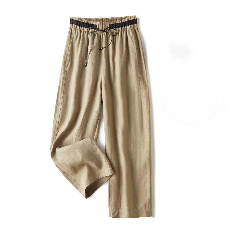 VIOLET LINEN PANTS - Image 5