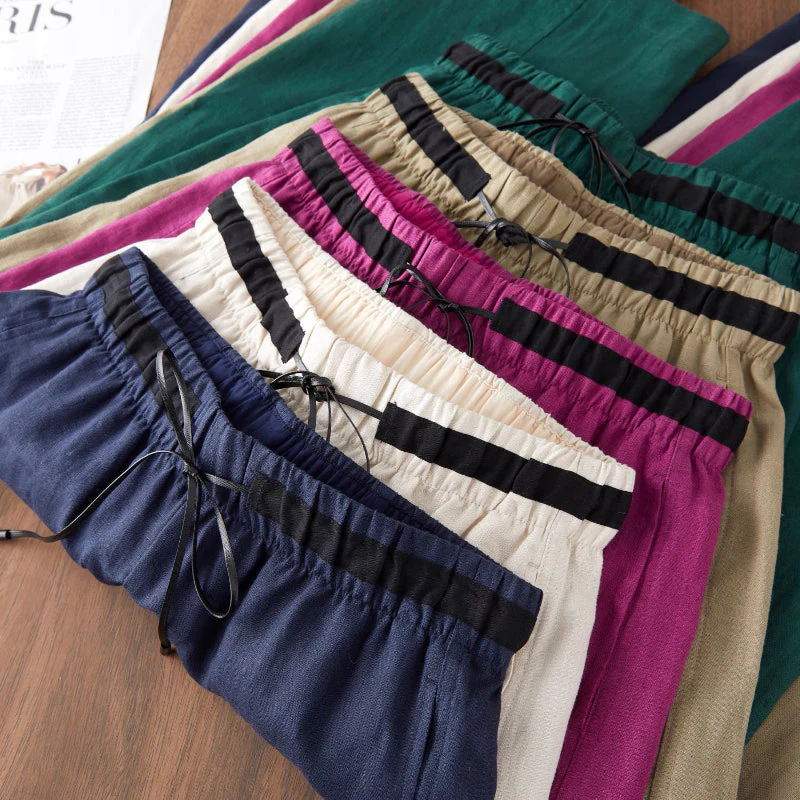 VIOLET LINEN PANTS - Image 6