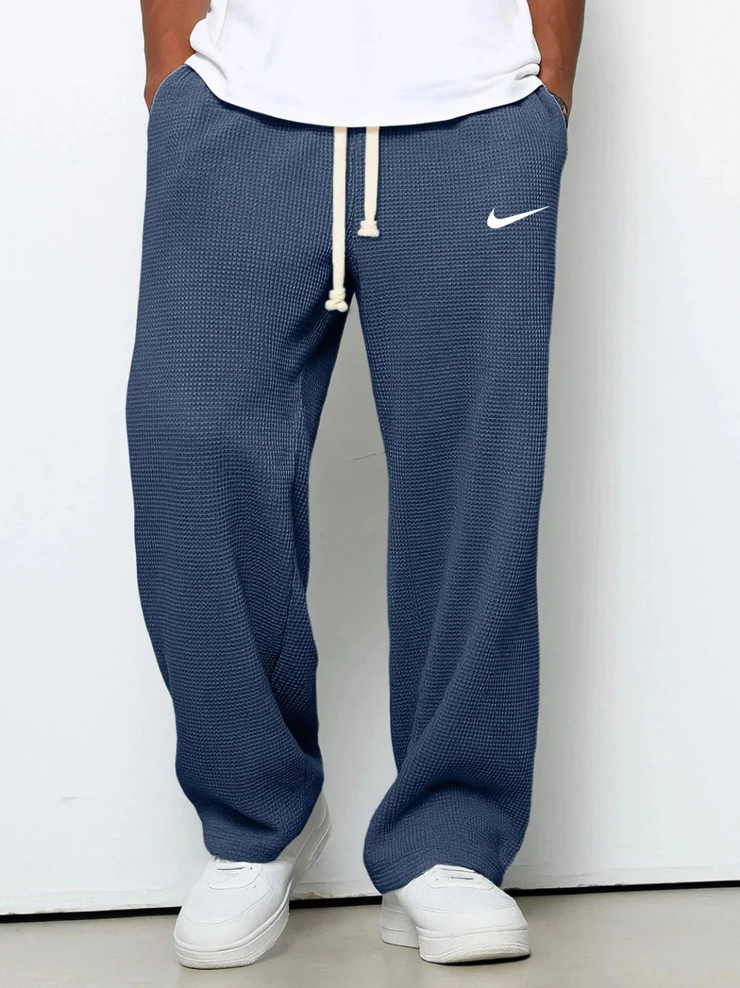 Waffle Weave Track Pants - Image 2