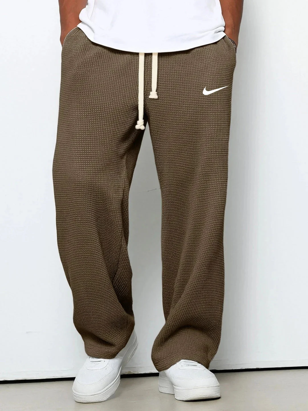 Waffle Weave Track Pants - Image 7