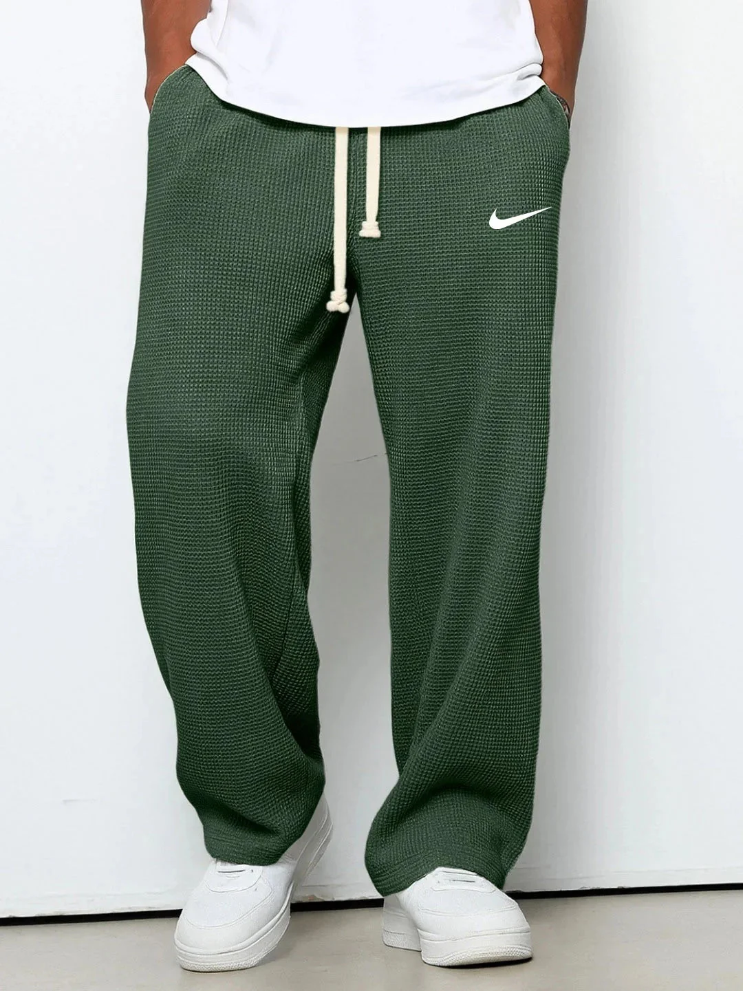 Waffle Weave Track Pants - Image 8