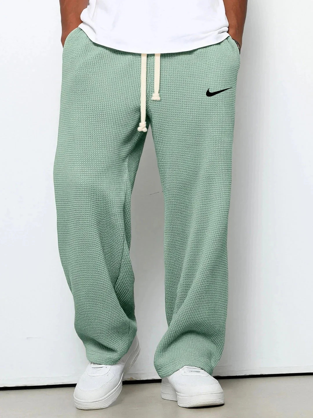 Waffle Weave Track Pants - Image 9