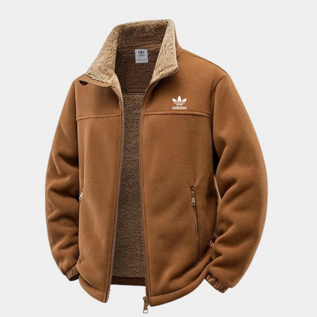 Warm Sherpa Fleece Jacket - CLEARANCE SALE - Image 4