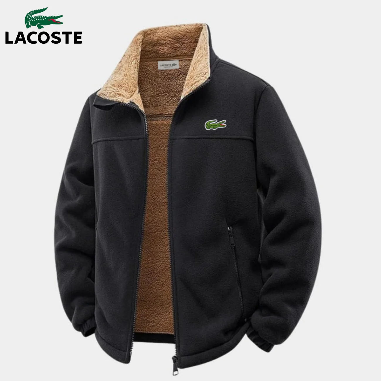 Warm Sherpa Fleece Jacket - CLEARANCE SALE - Image 2