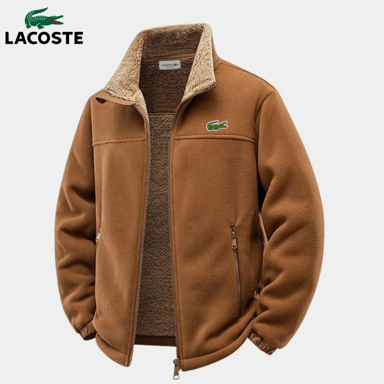 Warm Sherpa Fleece Jacket - CLEARANCE SALE - Image 4