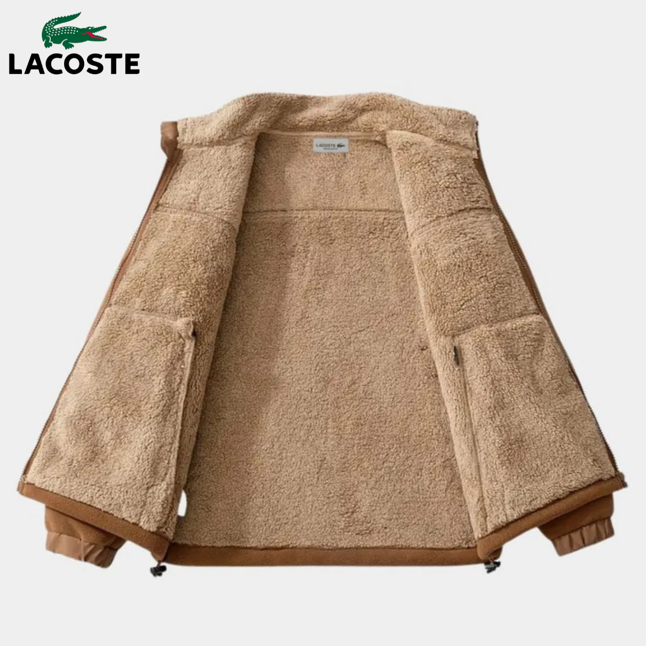 Warm Sherpa Fleece Jacket - CLEARANCE SALE - Image 6