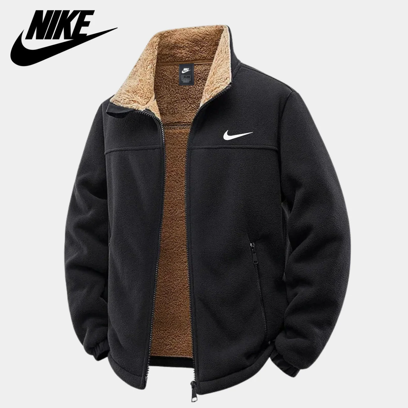 Warm Sherpa Fleece Jacket || CLEARANCE SALE - Image 2