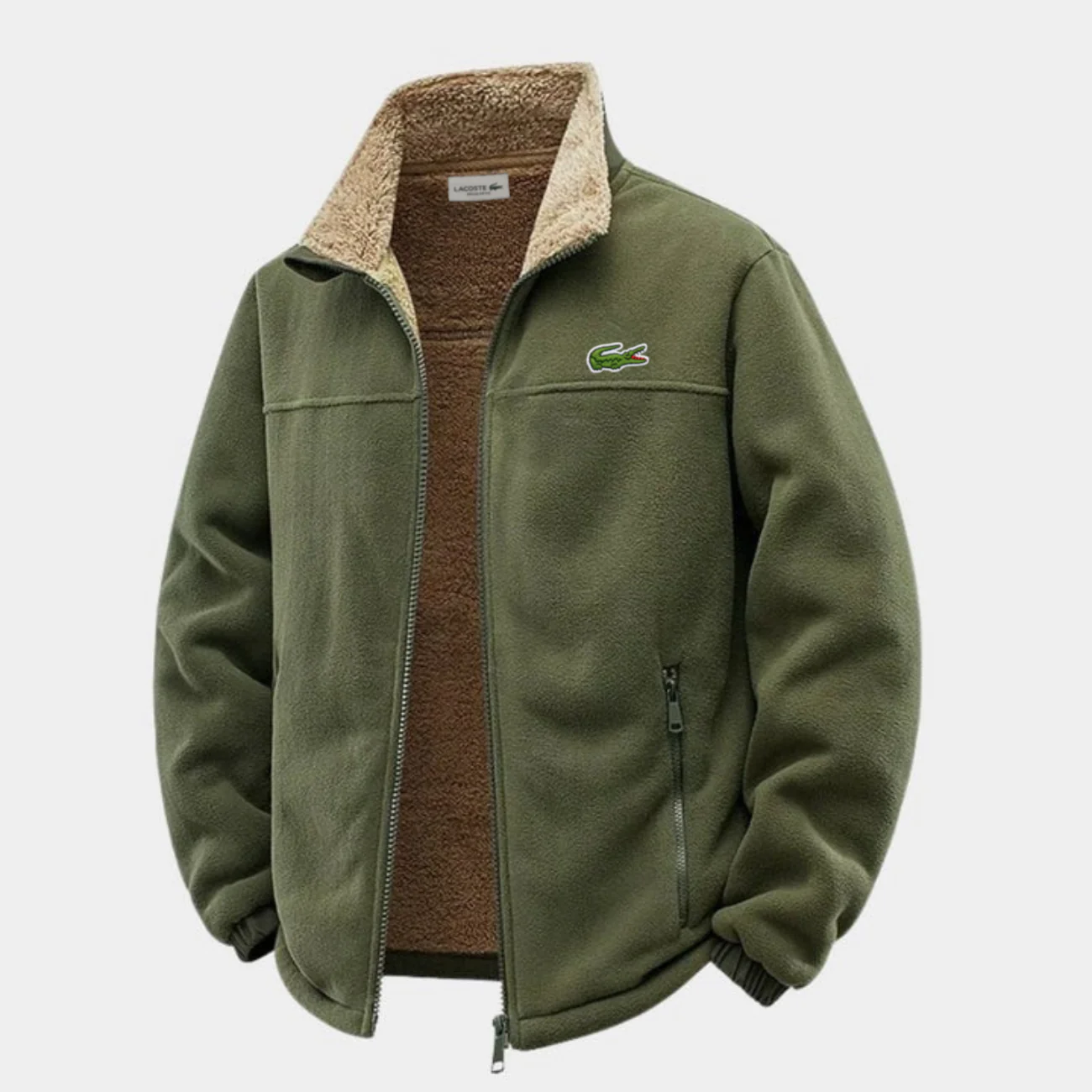 Warm Sherpa Fleece Jacket - CLEARANCE SALE - Image 3