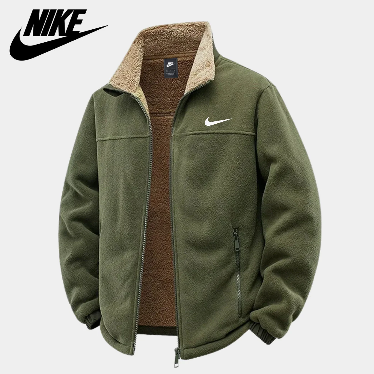 Warm Sherpa Fleece Jacket || CLEARANCE SALE - Image 3