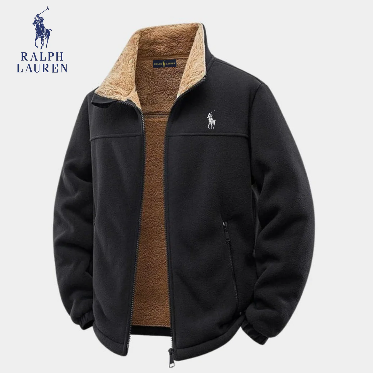 Warm Sherpa Fleece Jacket - CLEARANCE SALE - Image 2