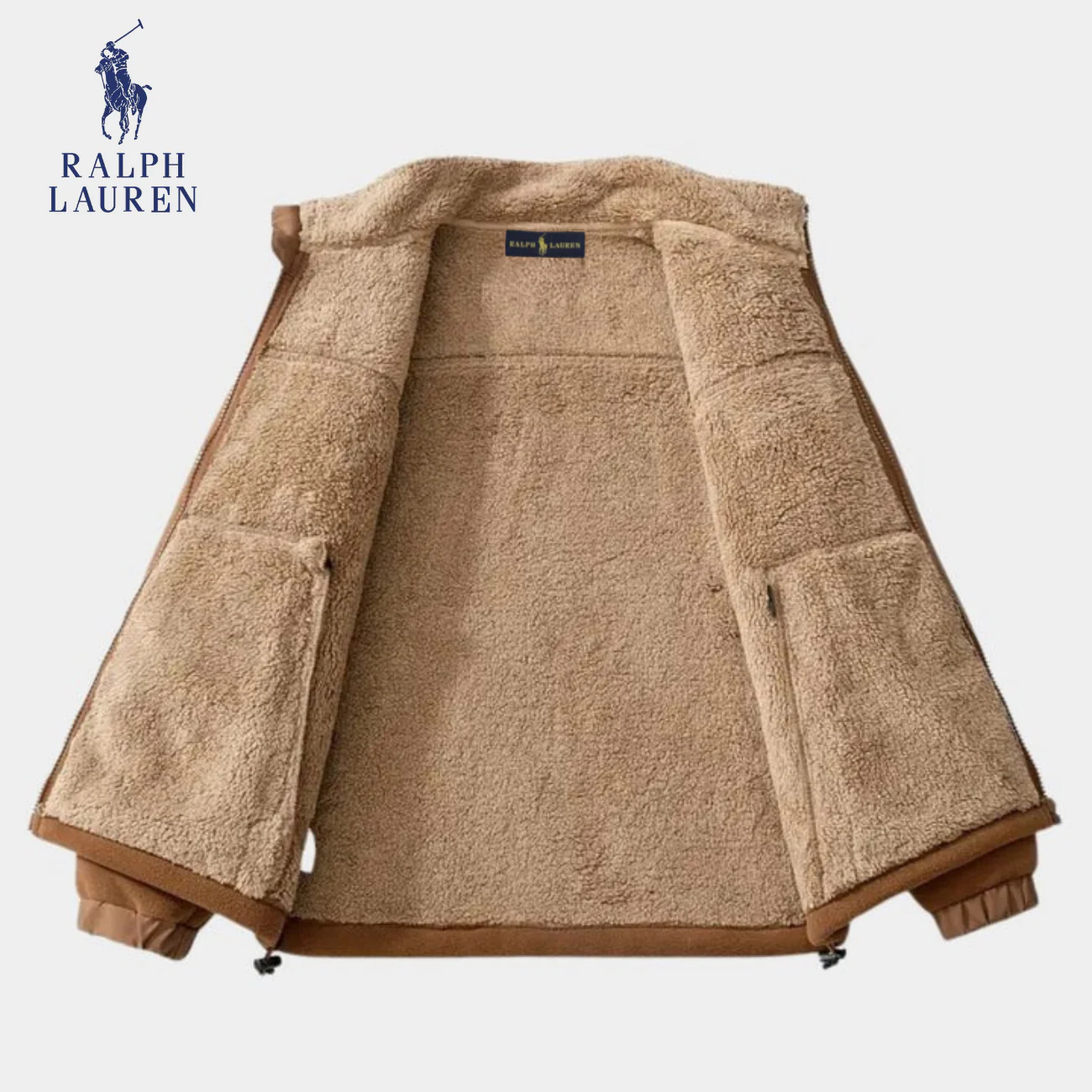 Warm Sherpa Fleece Jacket - CLEARANCE SALE - Image 6