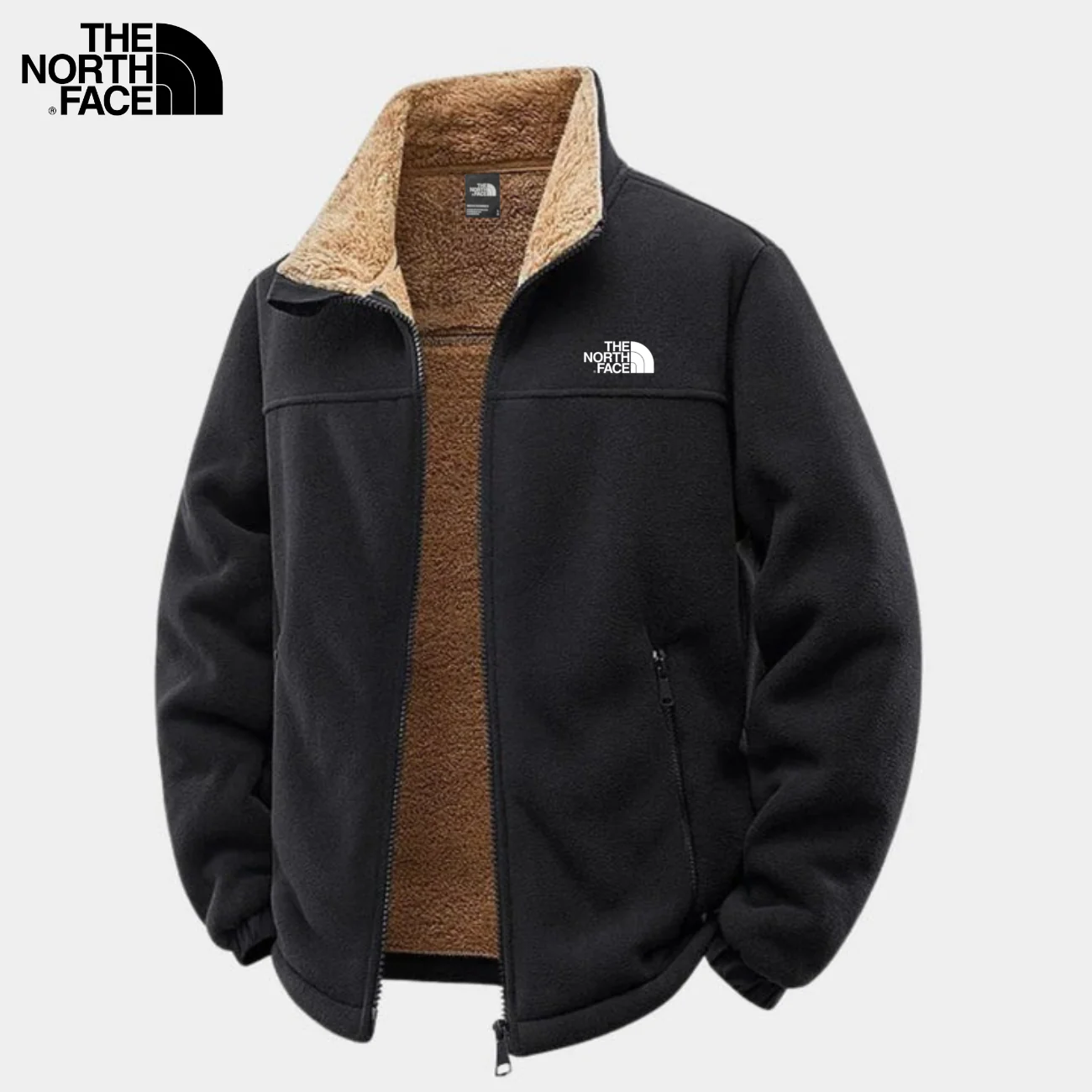 Warm Sherpa Fleece Jacket - CLEARANCE SALE - Image 2