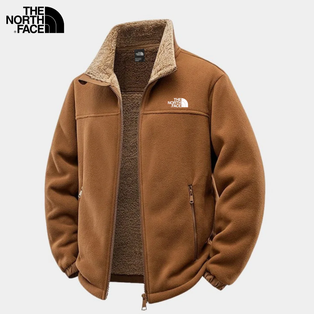 Warm Sherpa Fleece Jacket - CLEARANCE SALE - Image 4