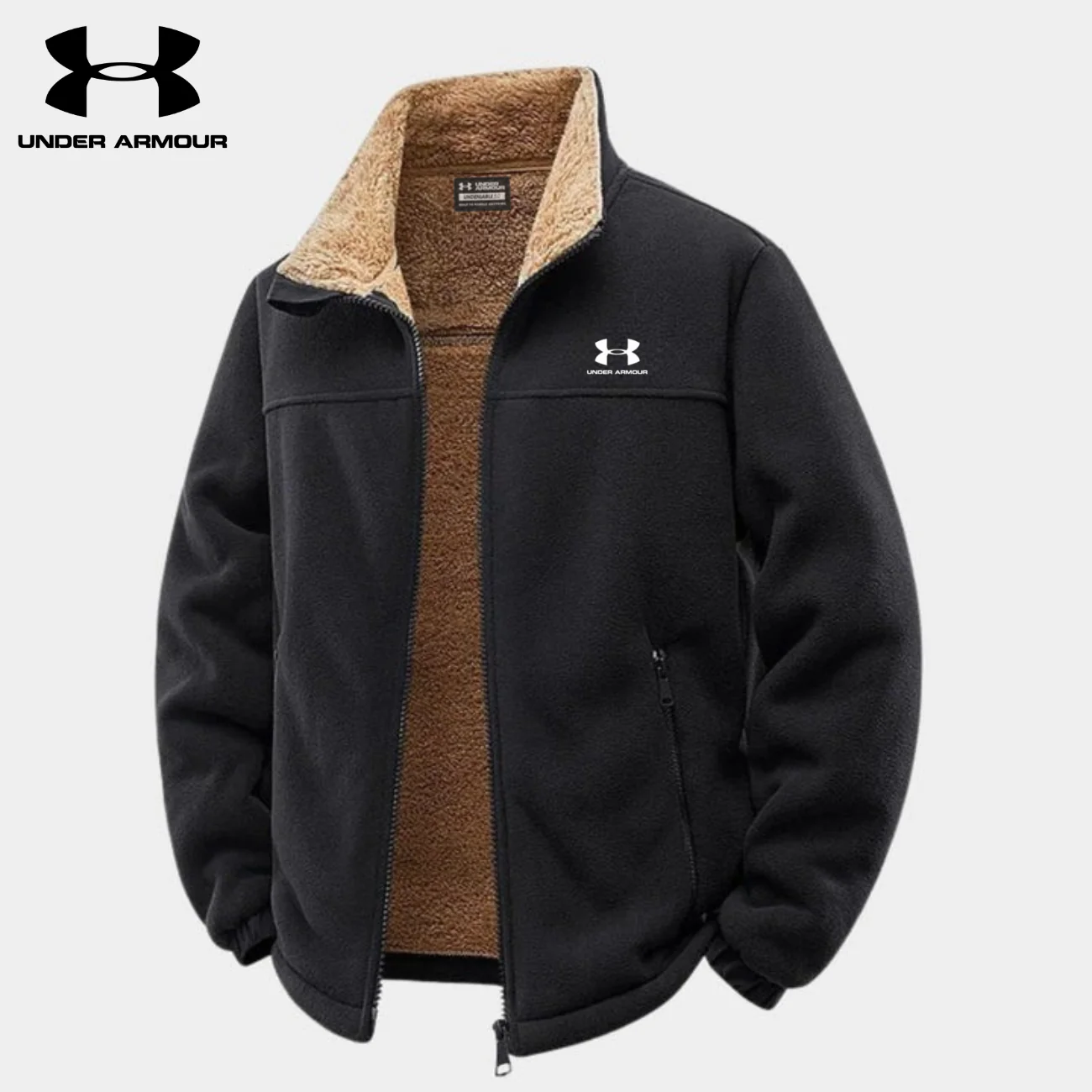 Warm Sherpa Fleece Jacket - CLEARANCE SALE - Image 2