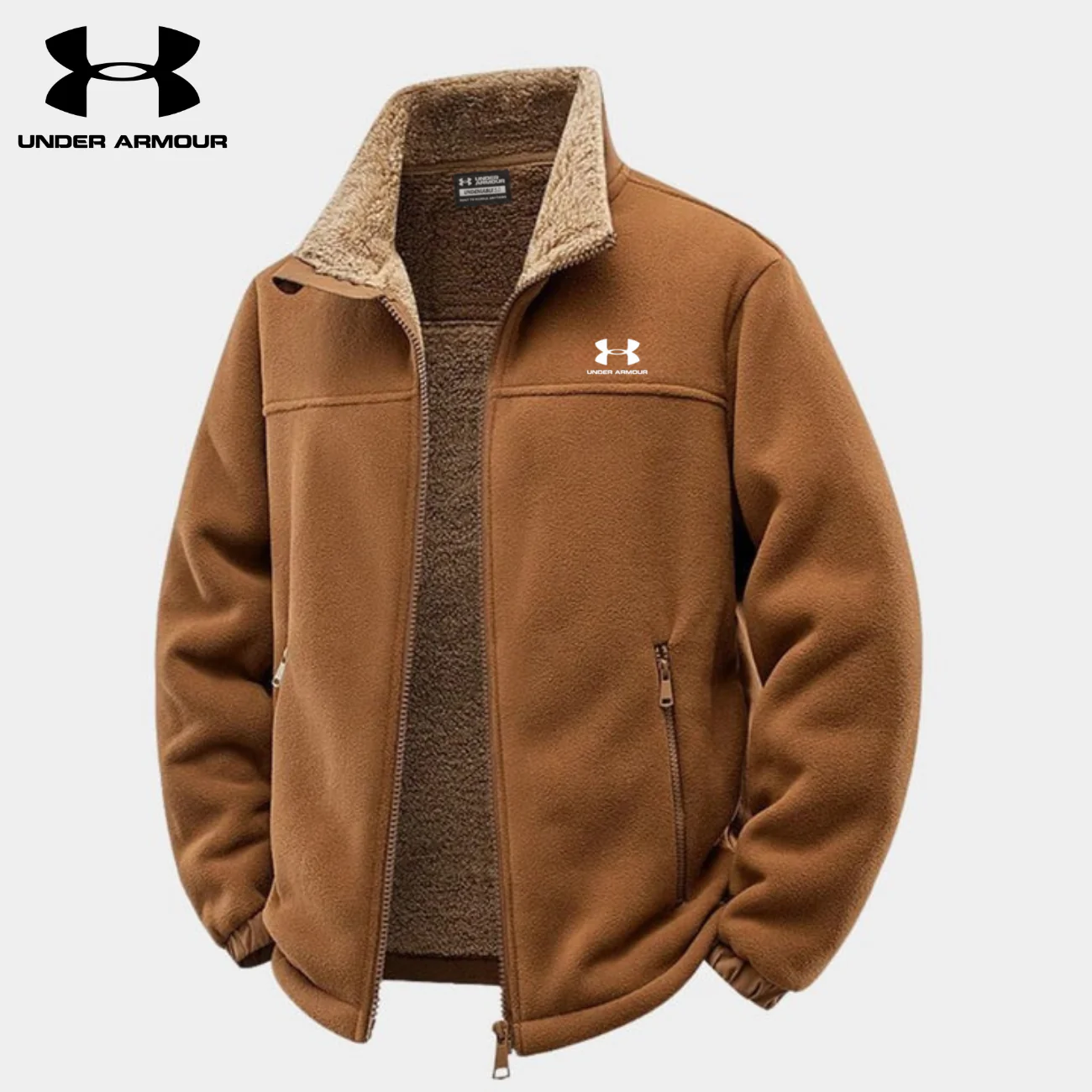 Warm Sherpa Fleece Jacket - CLEARANCE SALE - Image 4
