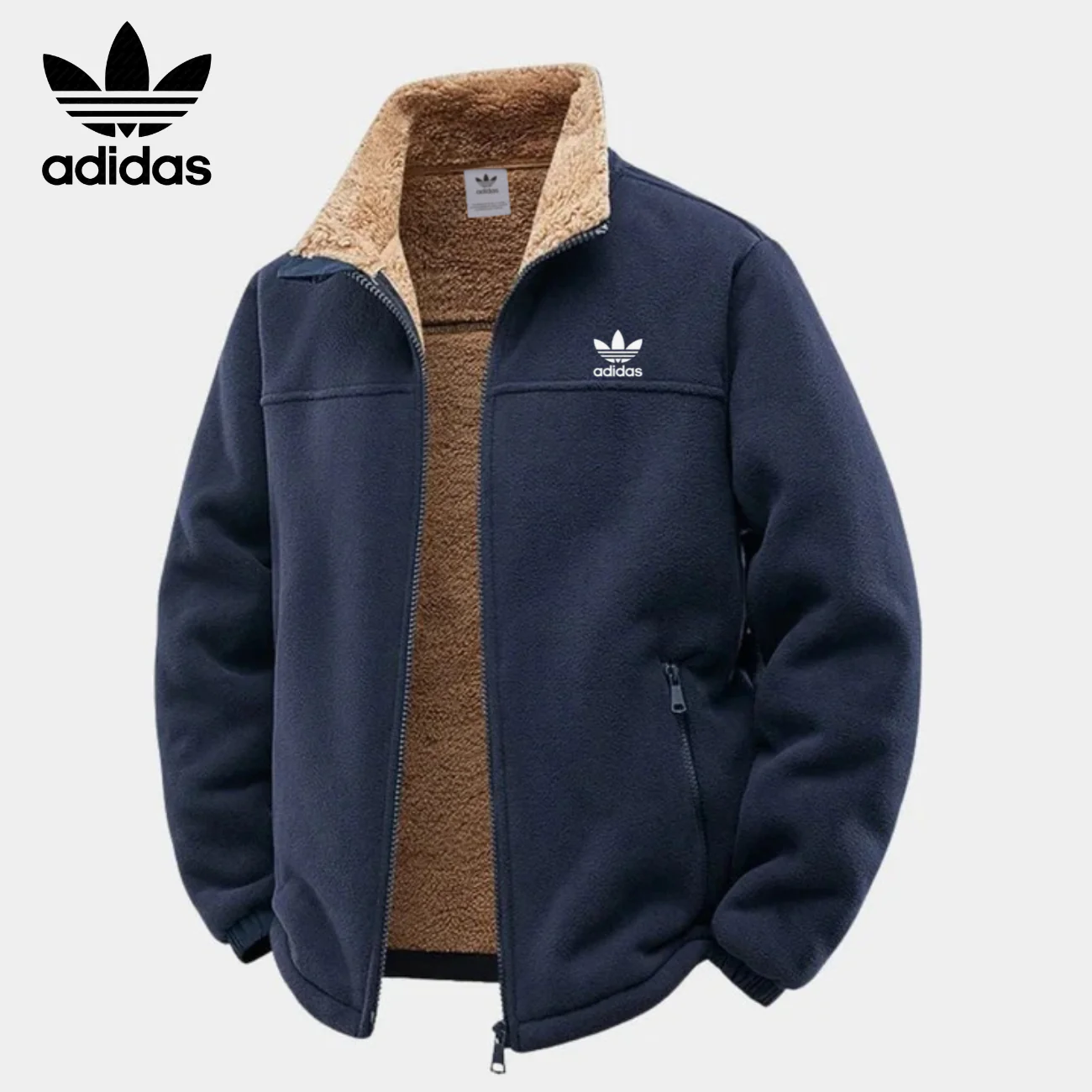 Warm Sherpa Fleece Jacket - CLEARANCE SALE