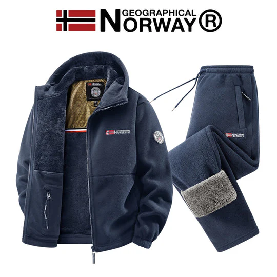 Warm Sherpa Tracksuit Set || Clearance Sale - Image 2
