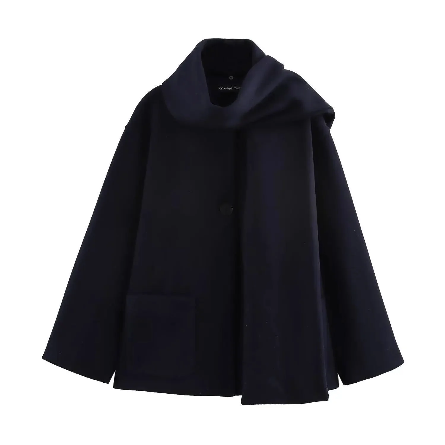 Winter Coat with Matching Scarf for Women - Image 4