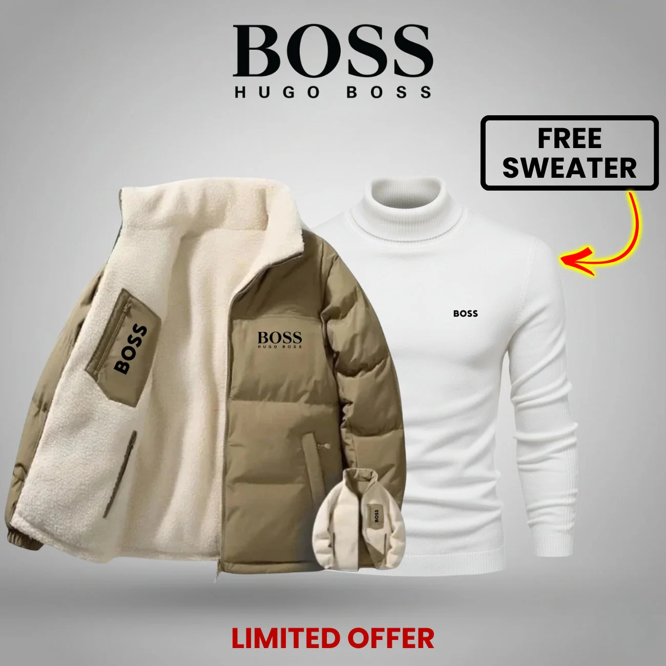 WINTER DOUBLE-FACED JACKET + FREE SWEATER -LIMITED TIME OFFER- - Image 20