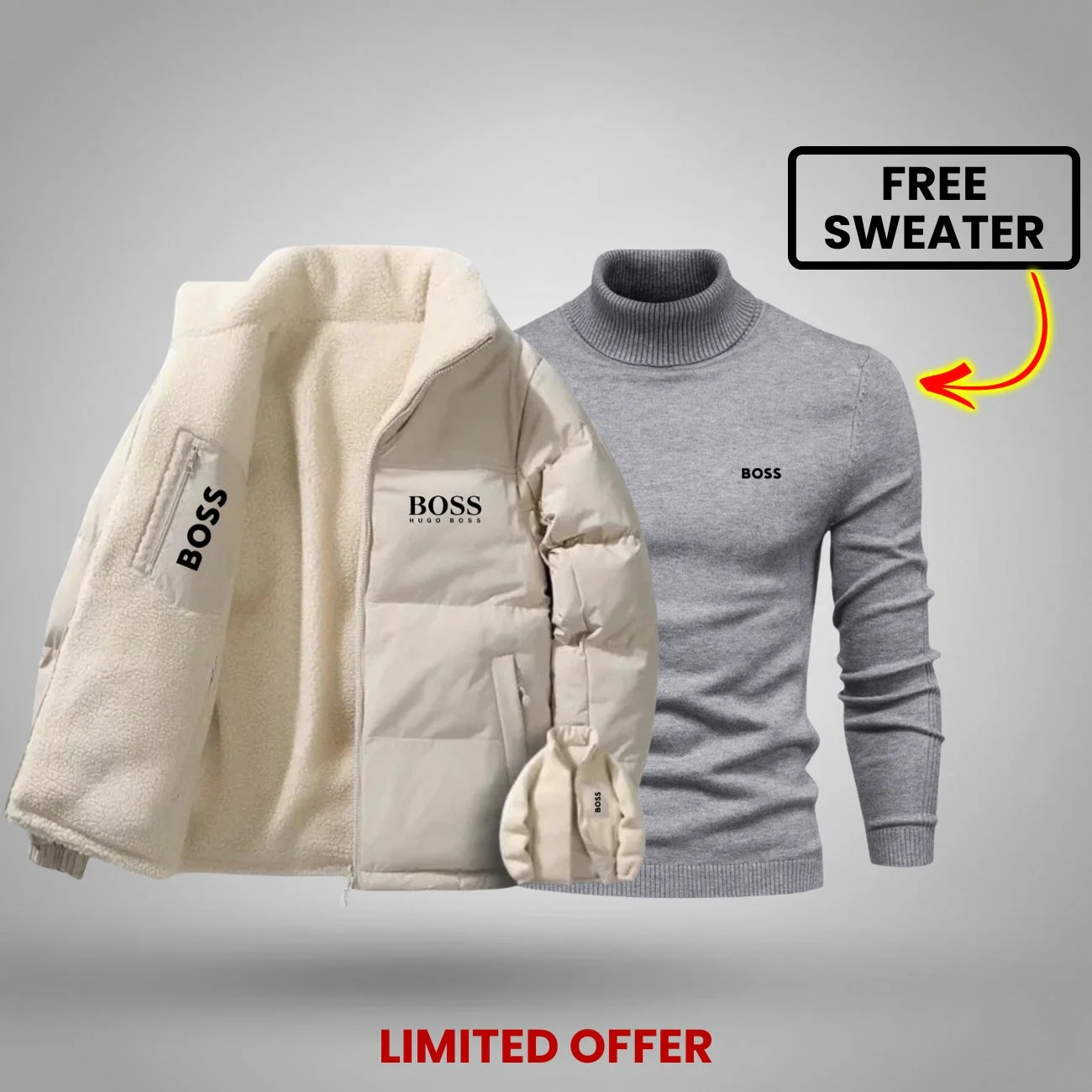 WINTER DOUBLE-FACED JACKET + FREE SWEATER - LIMITED TIME OFFER - Image 10