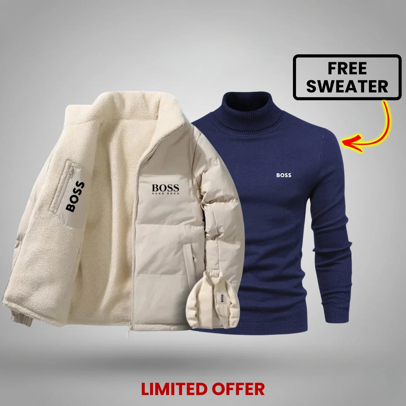 WINTER DOUBLE-FACED JACKET + FREE SWEATER - LIMITED TIME OFFER - Image 11