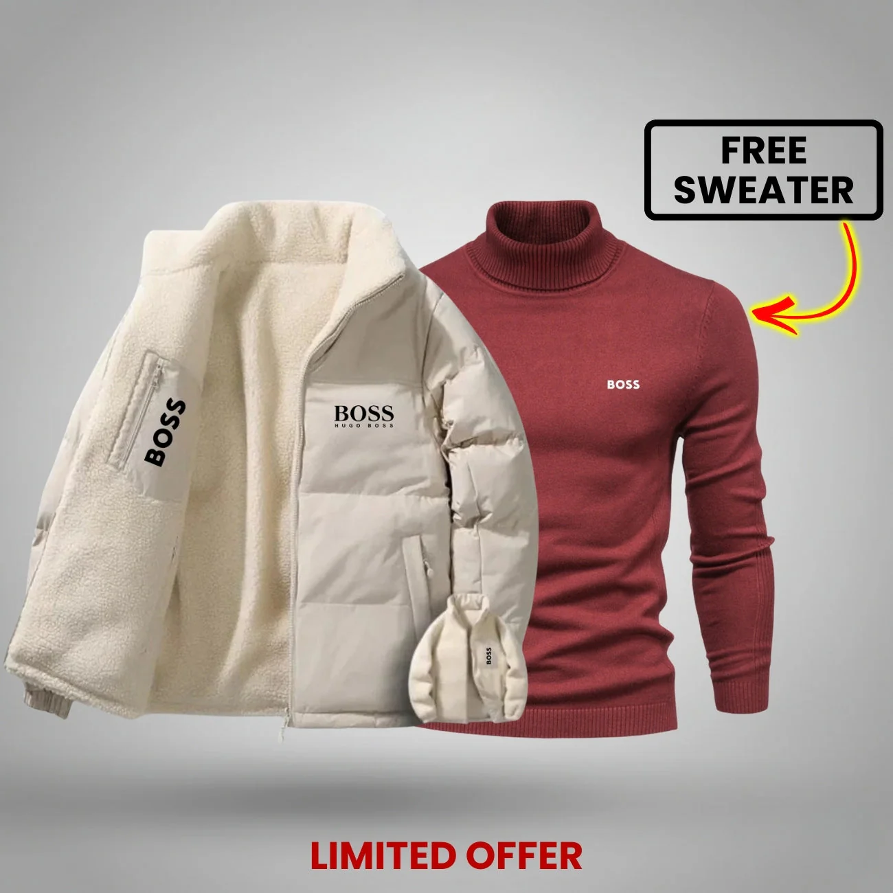 WINTER DOUBLE-FACED JACKET + FREE SWEATER - LIMITED TIME OFFER - Image 12