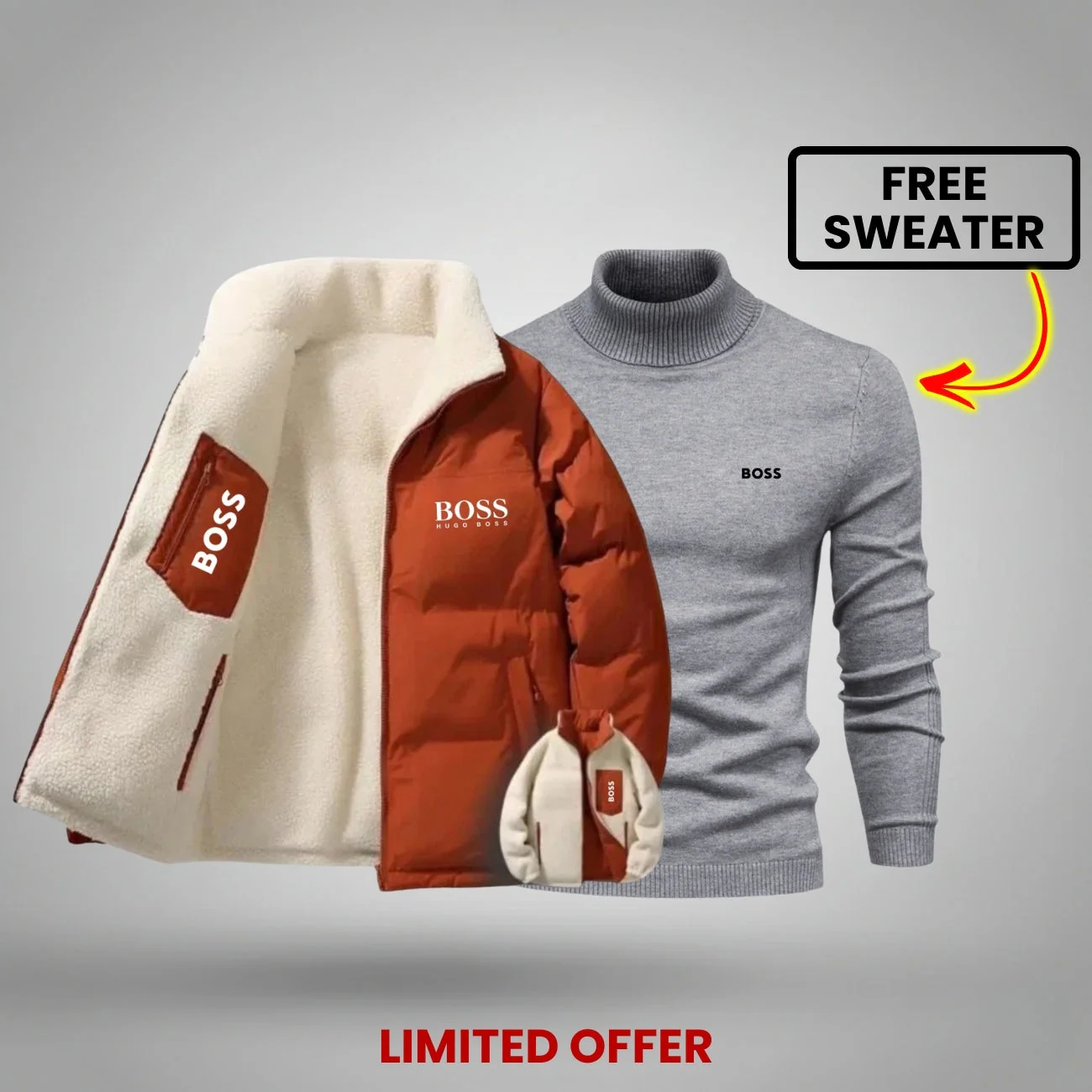 WINTER DOUBLE-FACED JACKET + FREE SWEATER - LIMITED TIME OFFER - Image 16