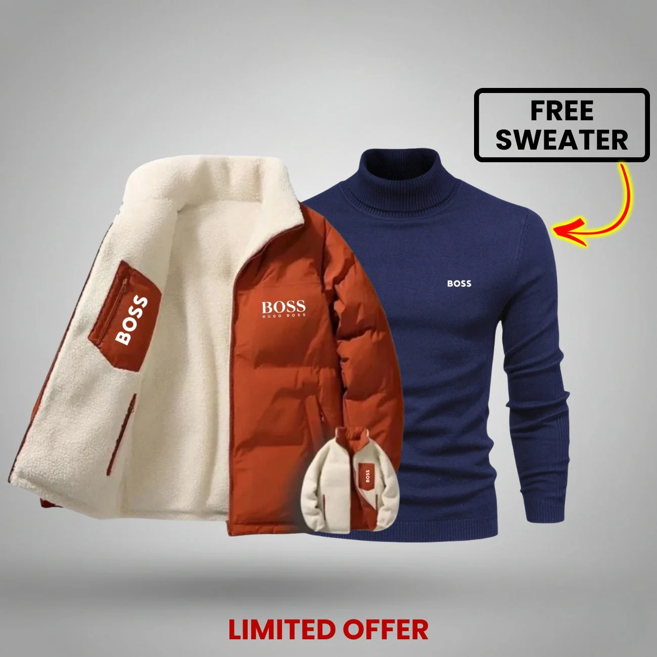 WINTER DOUBLE-FACED JACKET + FREE SWEATER - LIMITED TIME OFFER - Image 17