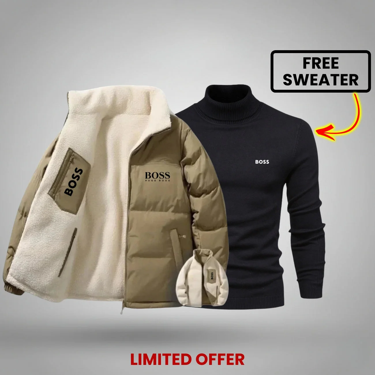 WINTER DOUBLE-FACED JACKET + FREE SWEATER - LIMITED TIME OFFER - Image 19