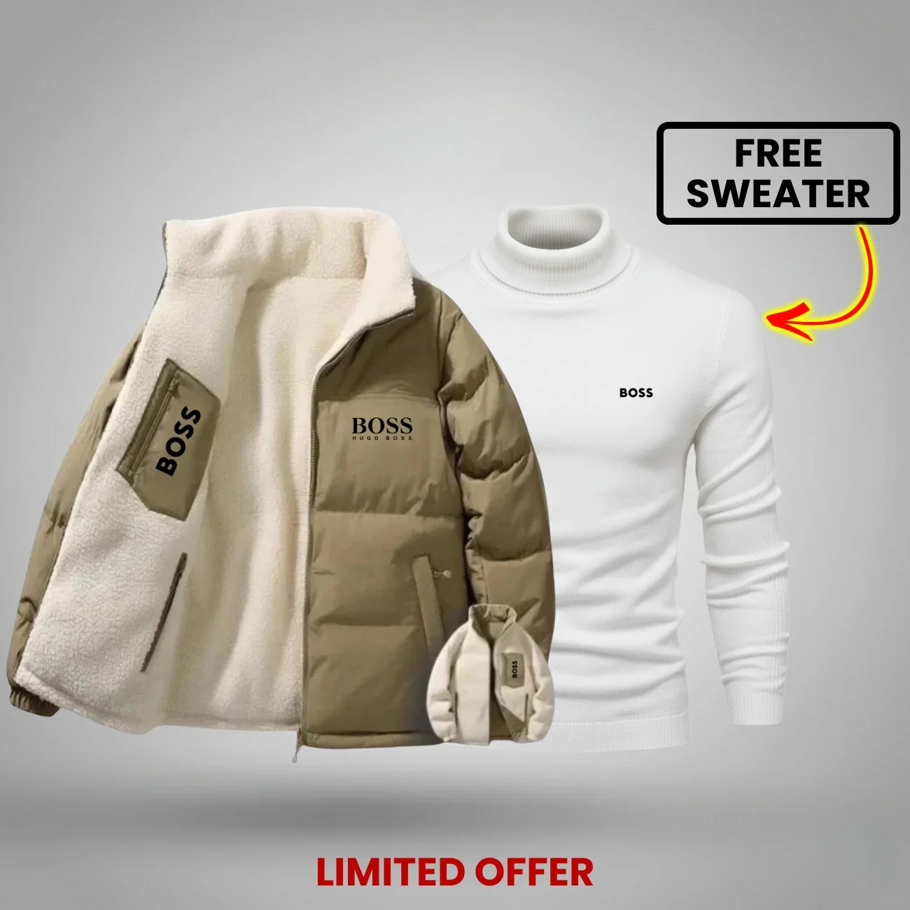 WINTER DOUBLE-FACED JACKET + FREE SWEATER - LIMITED TIME OFFER - Image 20