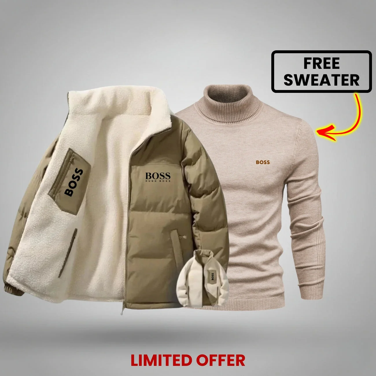 WINTER DOUBLE-FACED JACKET + FREE SWEATER - LIMITED TIME OFFER - Image 21