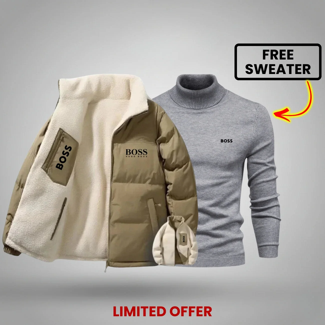 WINTER DOUBLE-FACED JACKET + FREE SWEATER - LIMITED TIME OFFER - Image 22