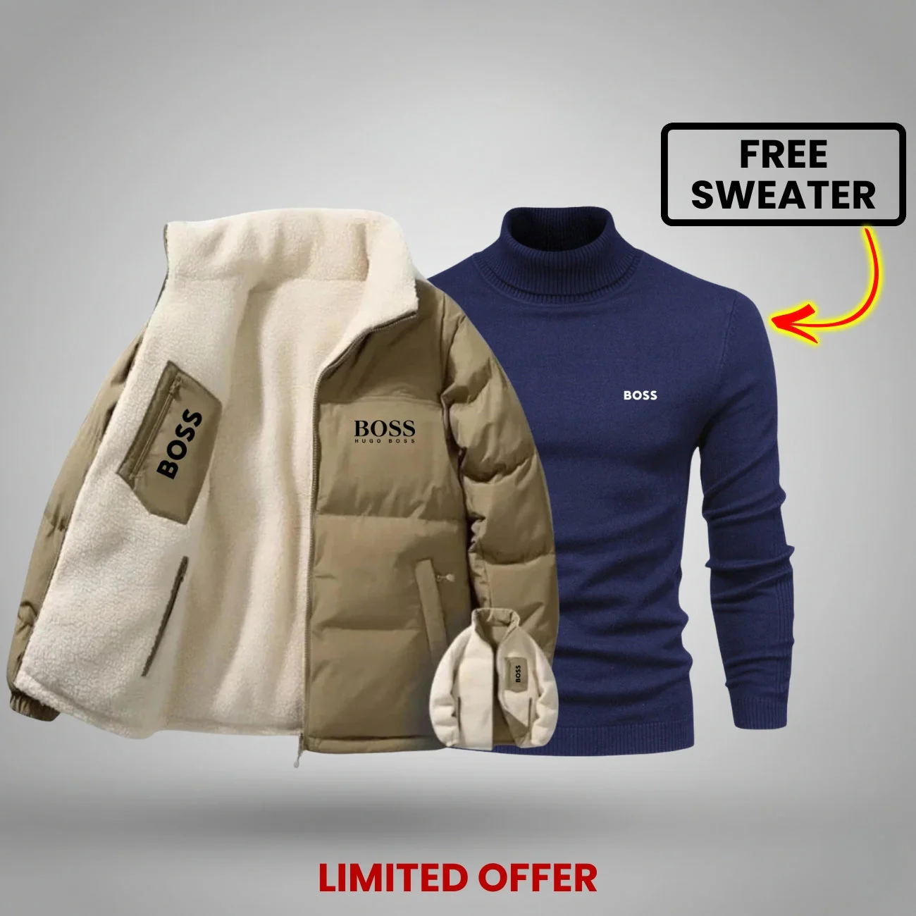 WINTER DOUBLE-FACED JACKET + FREE SWEATER - LIMITED TIME OFFER - Image 23